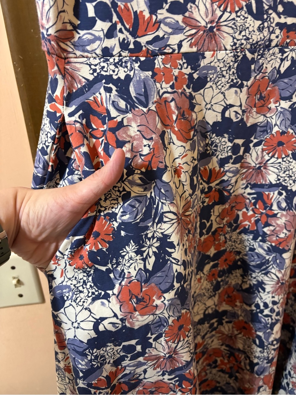 Pact floral organic cotton sleeveless midi dress - Picture 4 of 6